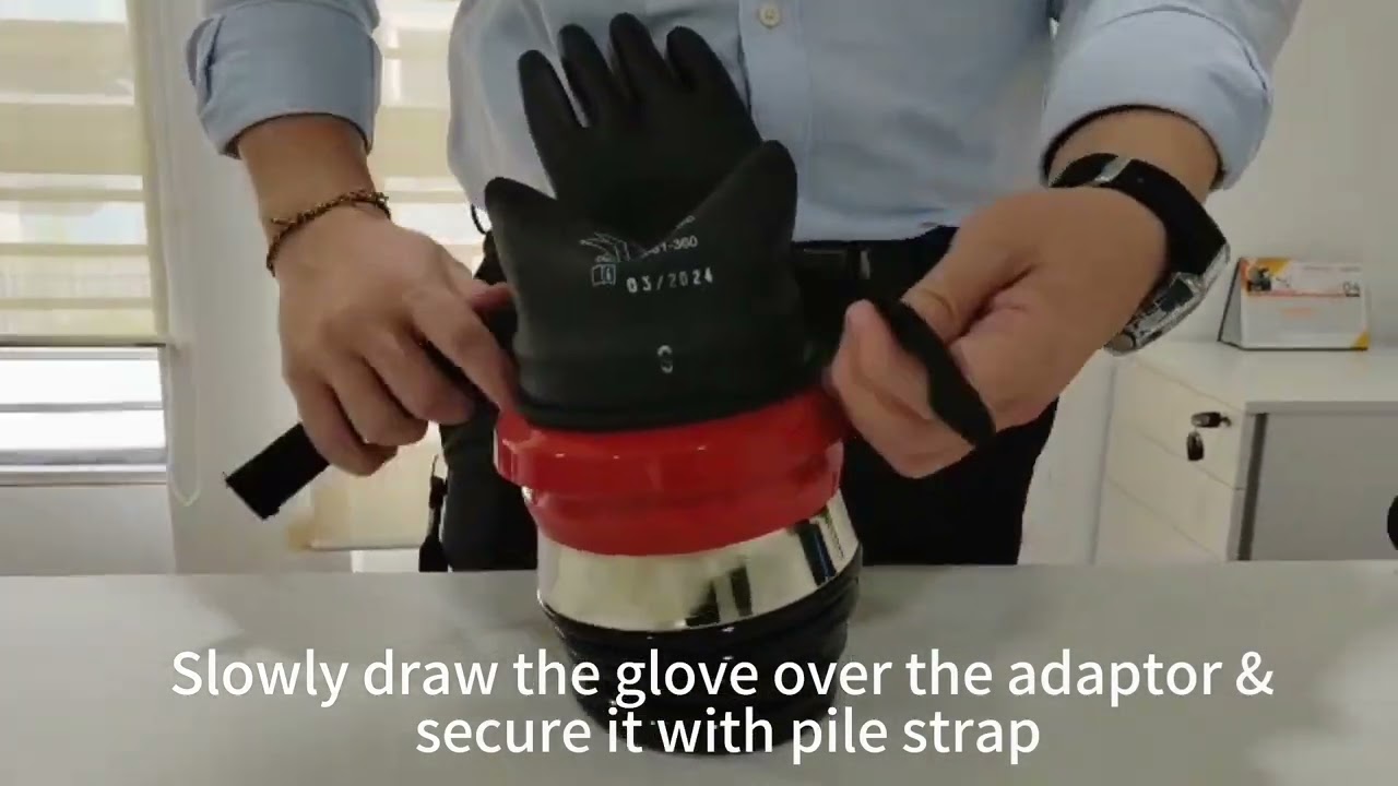 How to Use the NOVAX Glove Inflator | Electrical Glove Safety & Inspection Tool