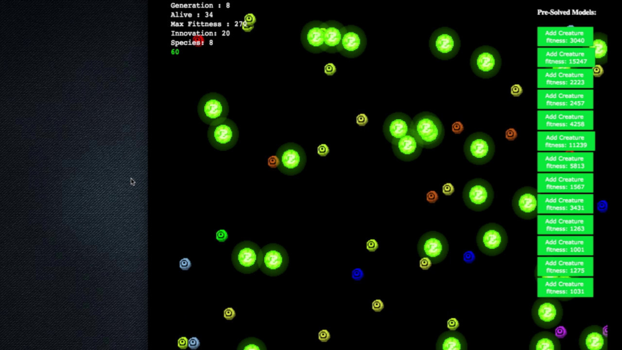 Genetic Algorithm - Neural Networks - YouTube