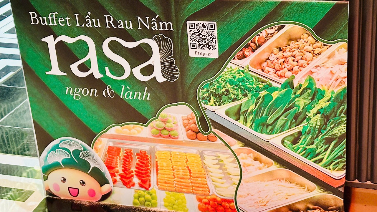 Rasa Buffet Rau RASA - buffet lẩu rau nấm - chi nhánh Mạc Đĩnh Chi - YouTube