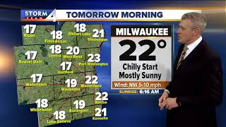 Cool and calm Thursday night