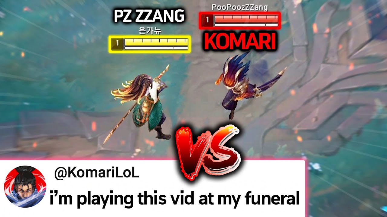 PZ ZZANG vs KOMARI, WHO WINS IN A 1v1??? (feat. @KomariLoL)