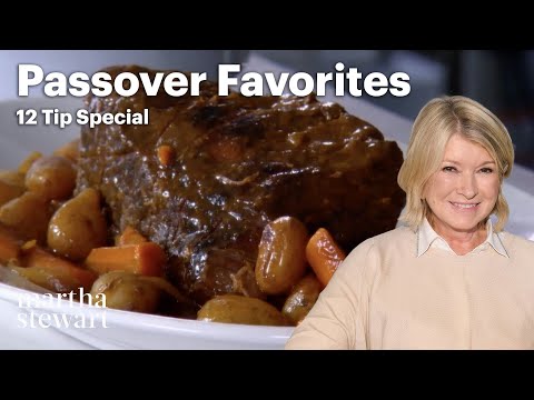 Martha Stewart's Favorite Passover Meals | 11 Authentic Recipes