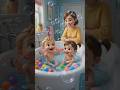 🎨 Learn Colors During Bath Time! 🛁 | Fun Kids Songs & Nursery Rhymes #shorts