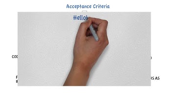 Agile Acceptance Criteria  for User Stories (Preview)