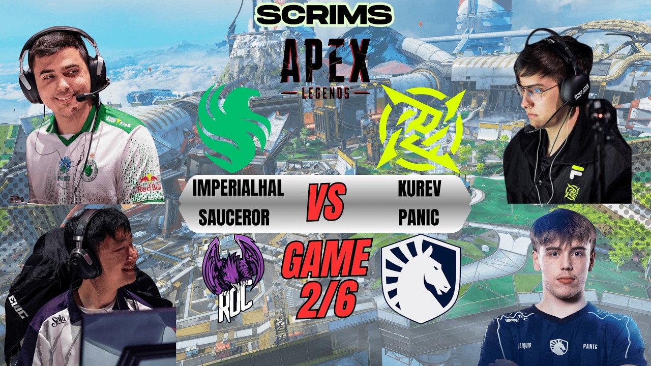 ImperialHal vs Kurev vs Panic vs Sauceror 🤯| Apex Legends