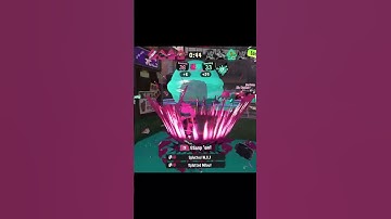 Wipeout with the ultrastamp-splatoon3  #splatoon #splatoon3 #splatoonshorts #ultrastamp #splatzones