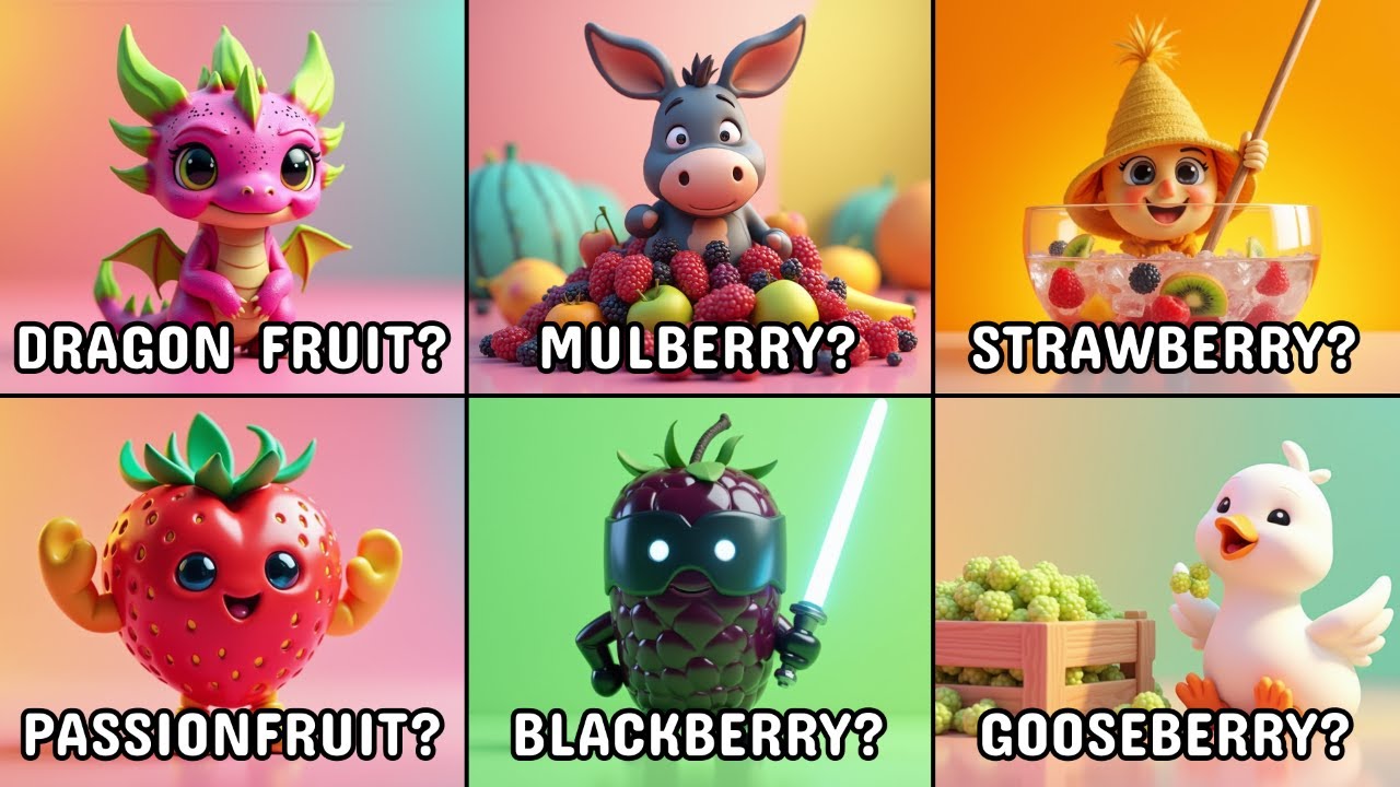 Funny Compound Words –TOP FRUIT WORDS ! | Literal vs Reality [Part 37]