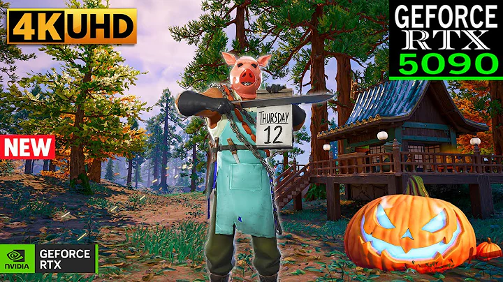 Fortnite: RTX 5090 4K Max Settings + RTX ON | PYG THE BUTCHER Skin Gameplay Fortnitemares