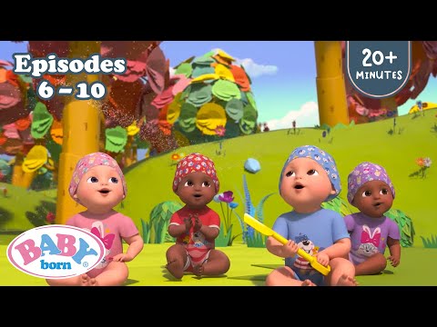 Emma camps, goes to a birthday party, and more! 👶 BABY born The Animated Series Episodes 6-10