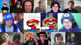 Mario Reacts To SMG4's Browser History Reaction Mashup