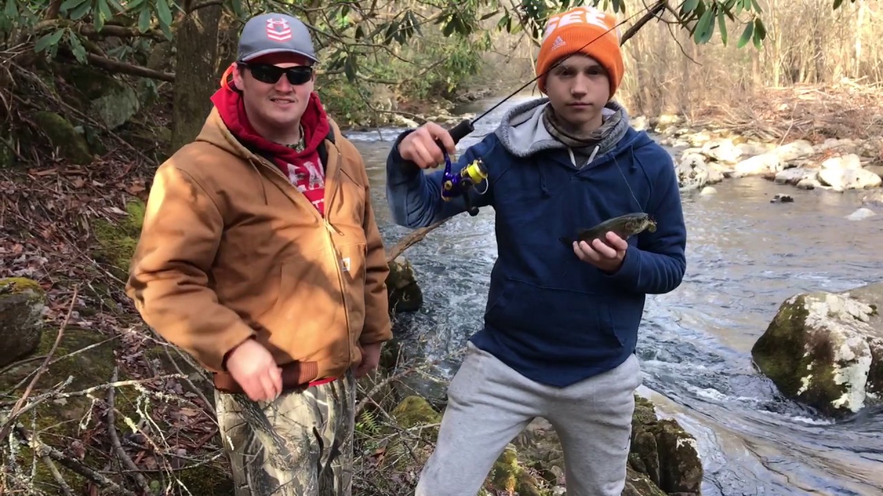 EPIC trout fishing in the tellico river!Trout fishing the tellico