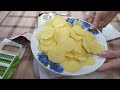 Делаем домашние чипсы за 5 минут - Homemade Potato Chips