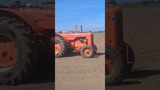 Case LA vintage tractor working pulling trailed cultivator Carrington steam rally 2026