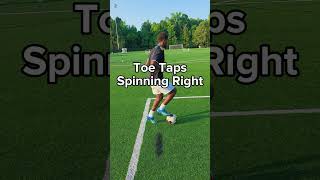 Day 6 Ball Mastery: Toe Taps Spinning Right