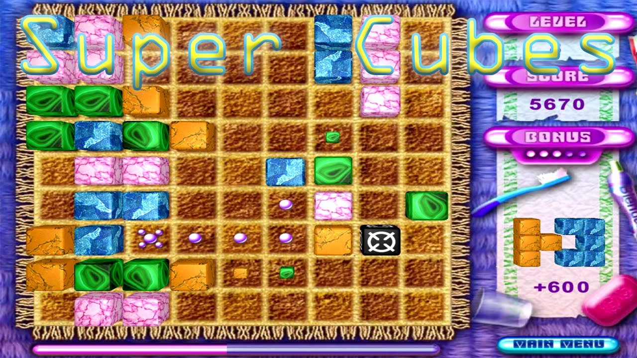 Super Cubes (Windows game 2004) - YouTube