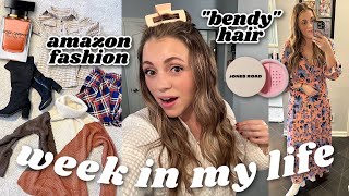 vlog ✨ outfit ideas, amazon haul, what's in my purse, vlogmas?