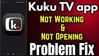 Kuku TV App Not Working | Kuku TV App Open Problem | TAMIL REK