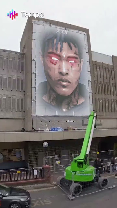 wall painting xxxtentacion ❤️ #trendingshorts #xxxtentacion