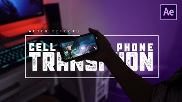 Cell Phone Transition - After Effects