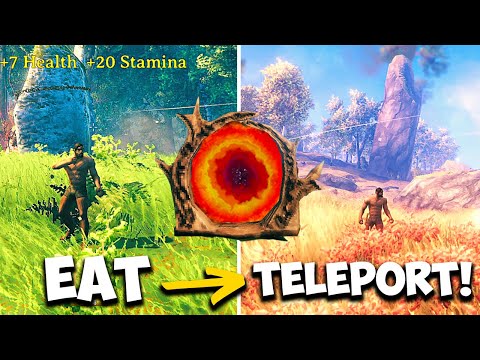 Valheim, But Every Time I EAT I May TELEPORT!