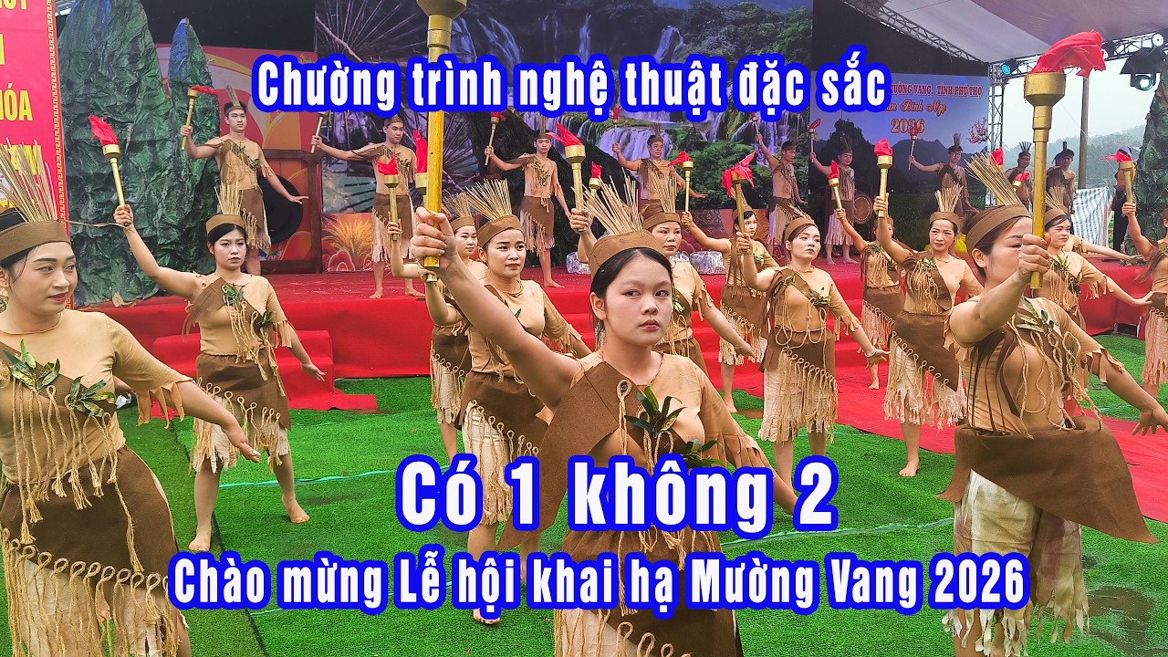 Chương trình nghệ thuật săc có một không hai Chào mừng Lễ hội khai hạ Mường Vang năm 2026