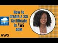 How to create a SSL certificate in AWS Certificate Manager ACM | Step by Step Guide #aws #acm #ssl