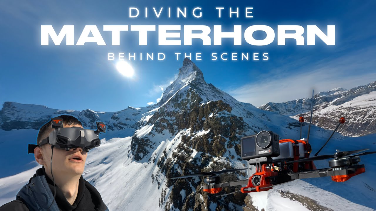 How We Dived the Matterhorn with FPV Drones