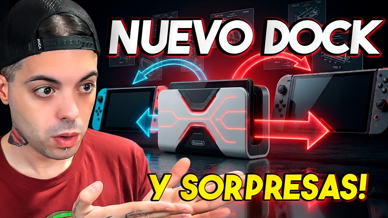 💥 Nintendo prepara ESTE NUEVO DOCK para SWITCH 2! Final Fantasy XIV y MÁS