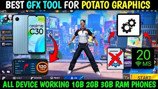 BEST GFX TOOL FOR POTATO GRAPHICS 120 FPS WITH NO LAG | ALL DEVICE WORKING 1GB 2GB 3GB RAM PHONES screenshot 1