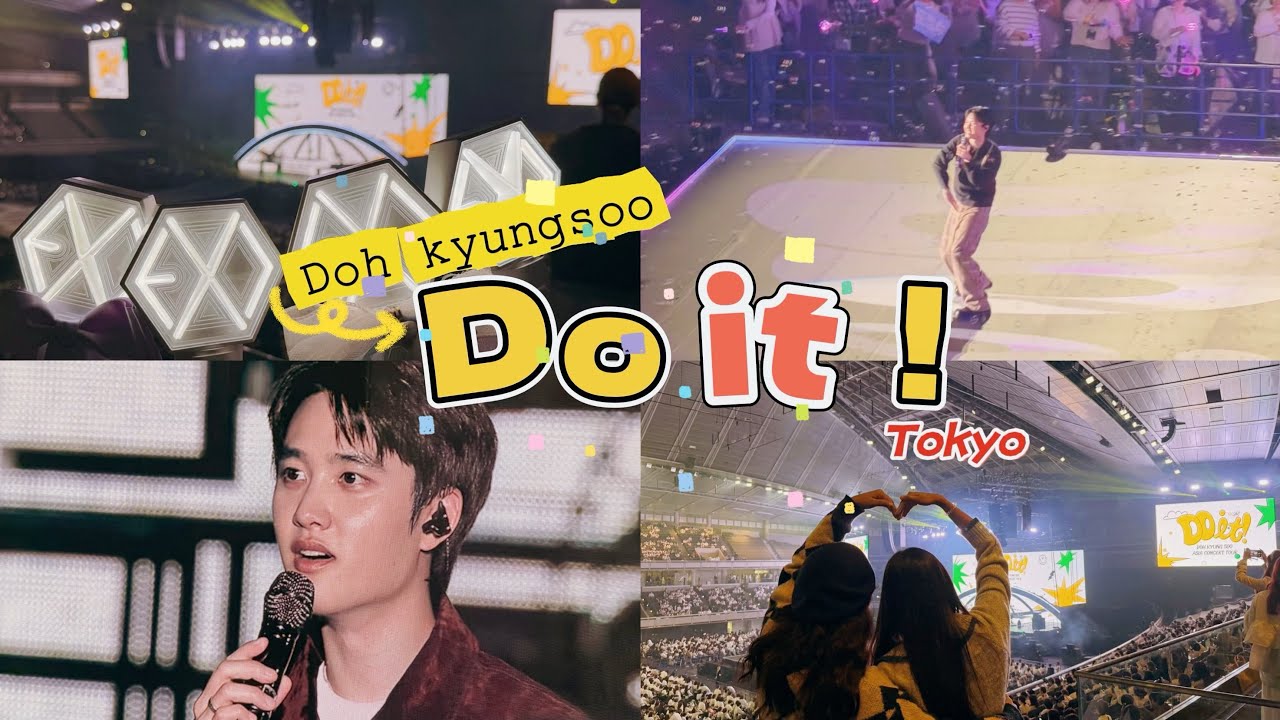 #L-log : Dohkyungsoo’s DO it ! in TOKYO D-2 ⋆˚࿔♫⋆˚࿔  CONCERT VLOG / EXO-L day VLOG 🎧ྀི♪⋆.✮