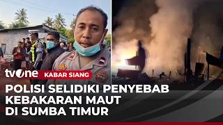 Insiden Kebakaran Kios Tewaskan 4 Orang  Kabar Siang