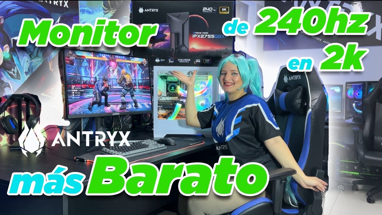 El Monitor de 240HZ en 2K más barato del mercado llegó a Wilson