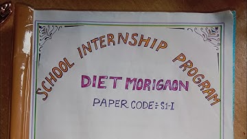 ✨All Internship Report D.El.Ed 2nd sem Activity 1 to 12 ✨❤️💕