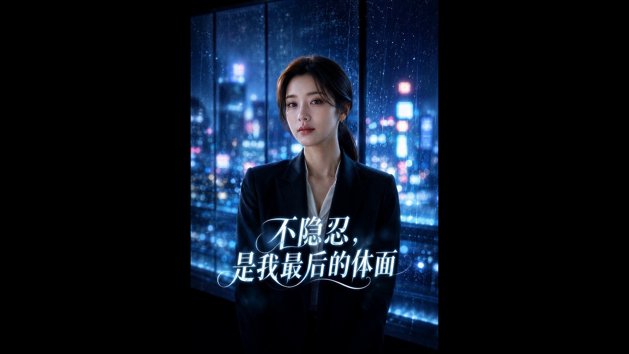 不隱忍，是我最後的體面