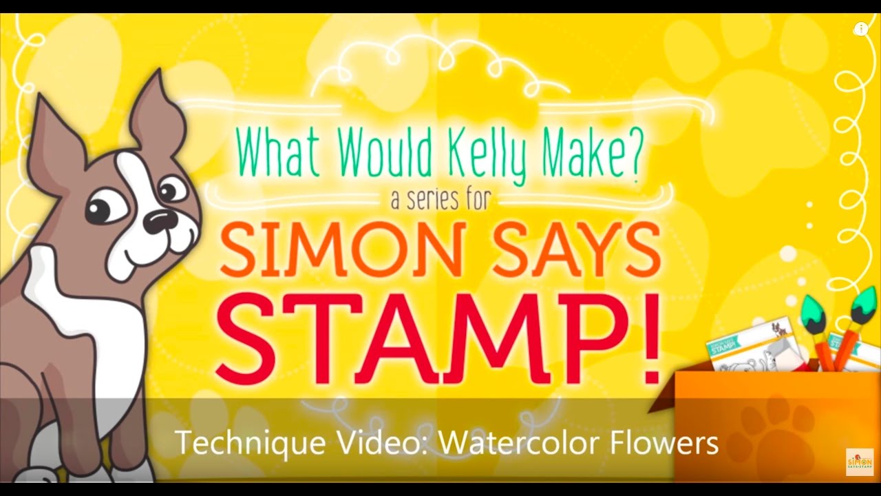 Card Making and Paper Crafting How To: Second Generation Stamping with Watercolor Technique