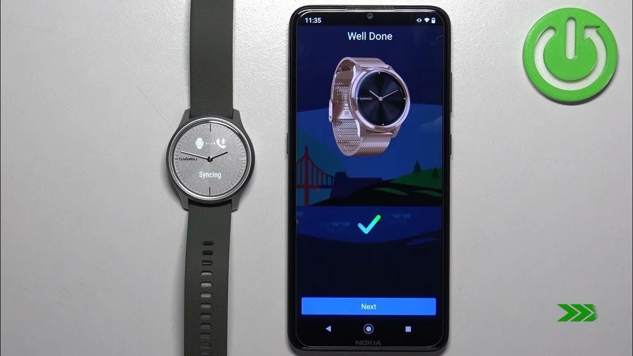 how-to-pair-garmin-vivomove-style-with-android-phone-youtube