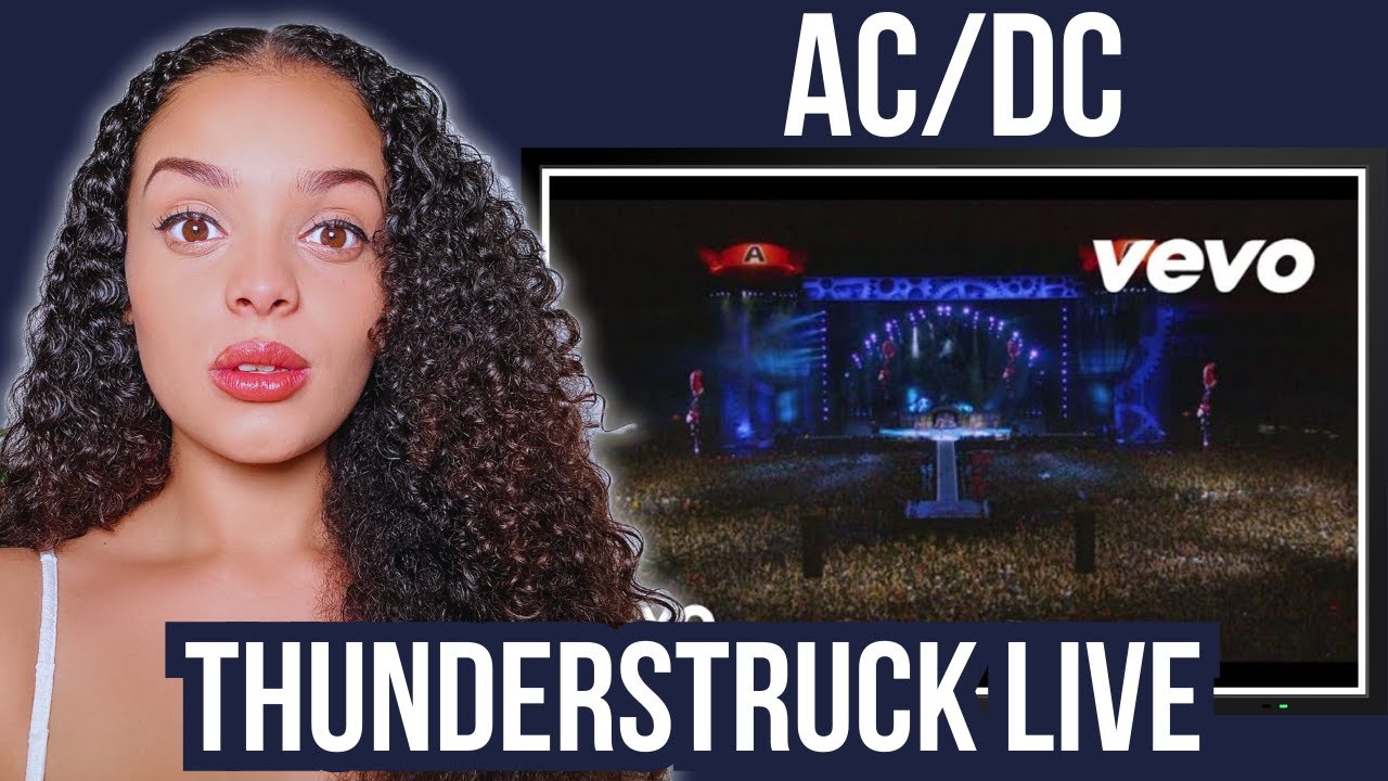 FIRST time REACTION to AC/DC - Thunderstruck LIVE Reaction | Rere ...