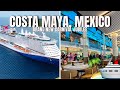 EXPLORING COSTA MAYA + Emeril's Bistro &amp; Nighttime entertainment | Carnival Jubilee Cruise 2024