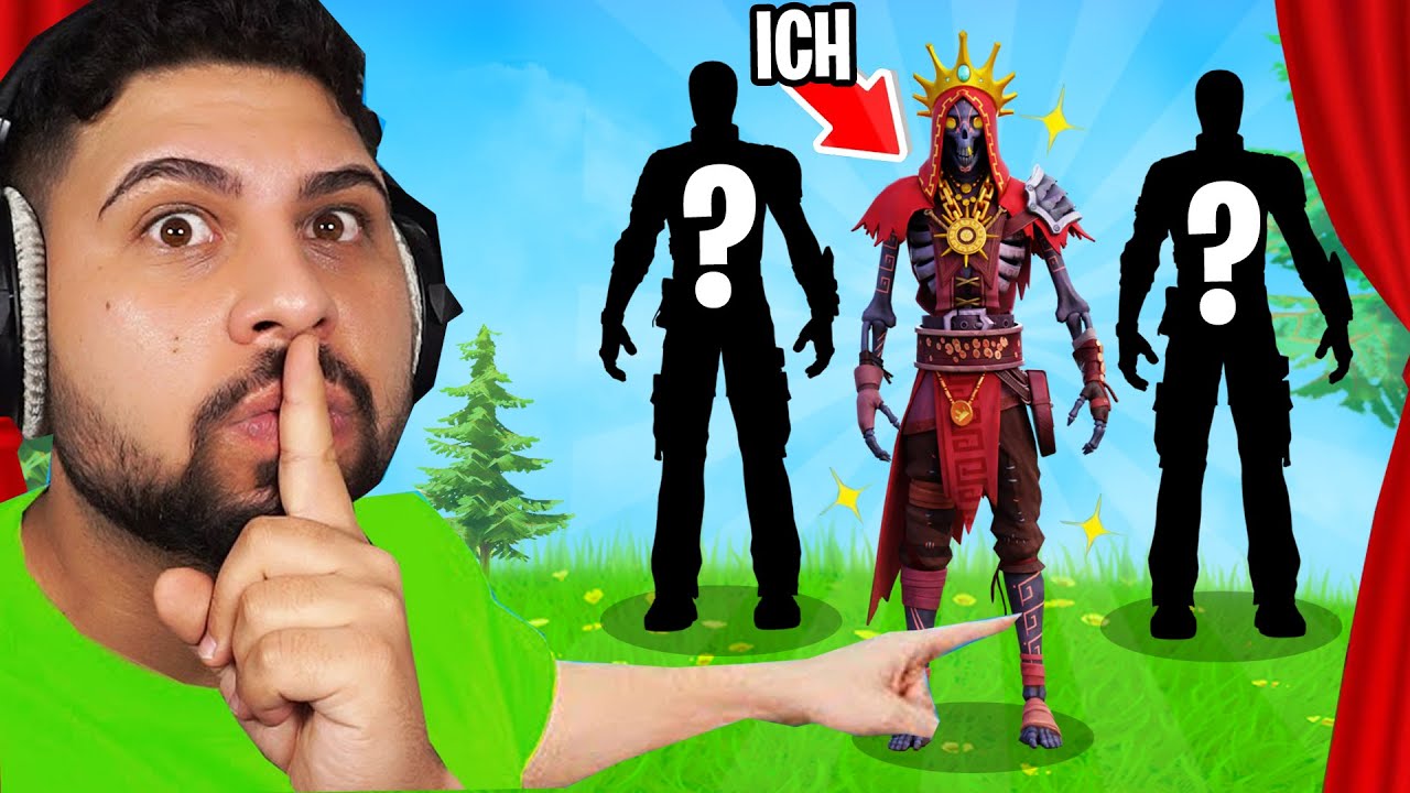 ICH CHEATE und TROLLE bei einem RANDOM SKIN KONTEST