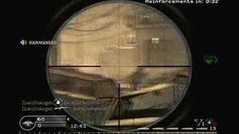 COD4 Sniper Compilation 1