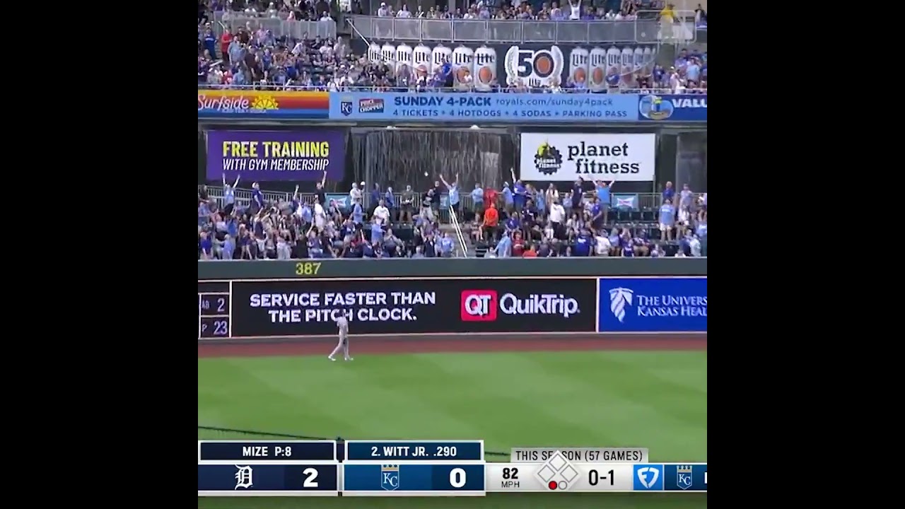 Bobby Witt Jr's 6th home run of the 2025 season 