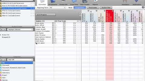 Teacher: Publishing Scores