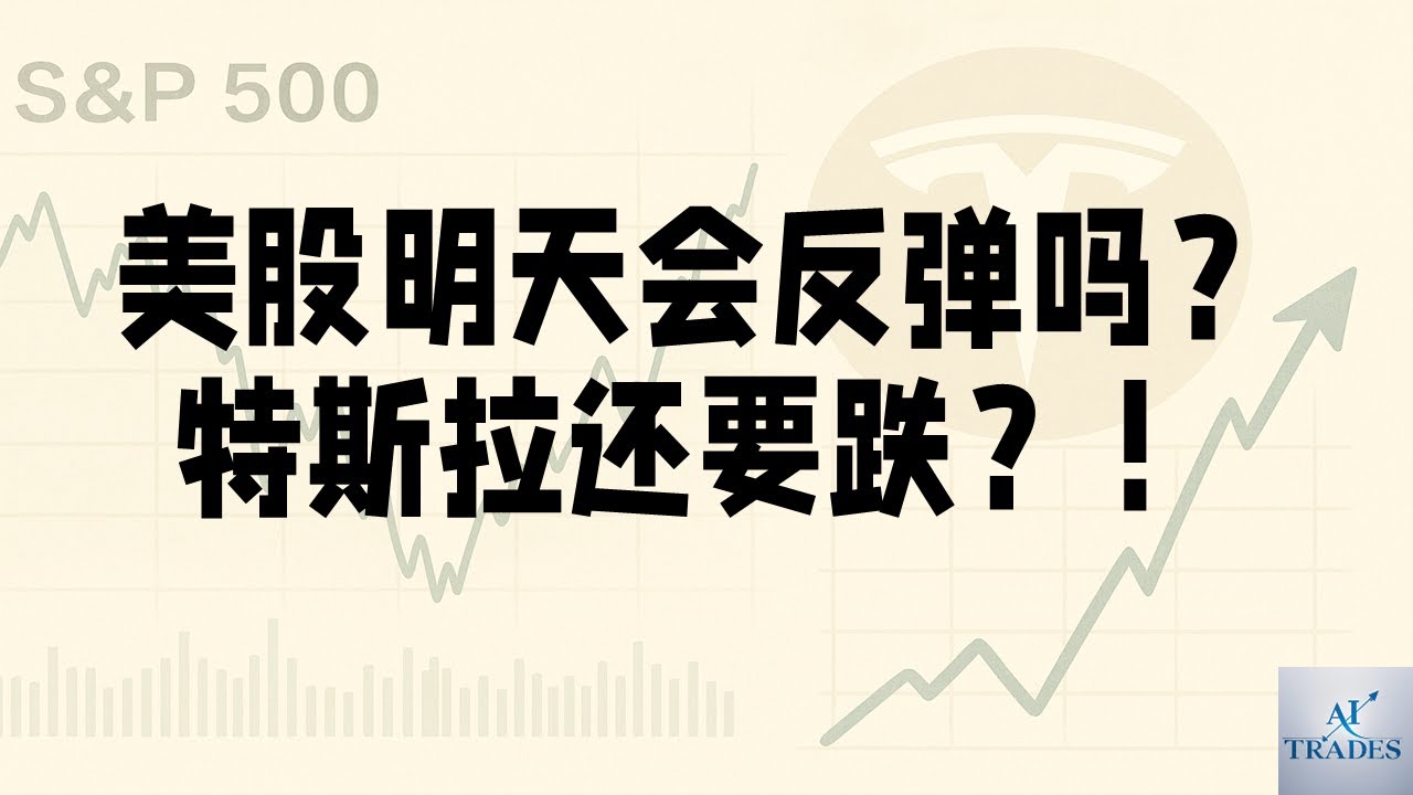 美股明天能反弹吗？特斯拉(TSLA)还要跌？AI TRADE ：1113 - YouTube