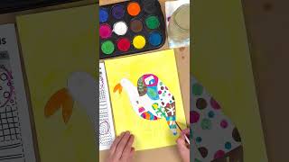 Hispanic Heritage Month Art Project for Elementary Art | Fernando Llort El Salvador Folk Art Lesson
