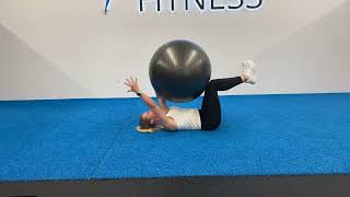 Stability Ball Deadbug