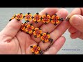 YUVARLAK MOTİFLİ BONCUK BİLEKLİK YAPIMI / CIRCULAR PATTERNED BEAD BRACELET MAKING