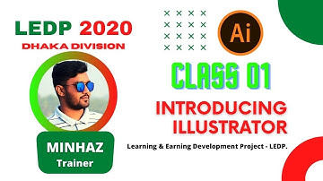 Introducing Illustrator  | LEDP Graphic Design Class 1(Dhaka) | Selection Tool/Move Tool