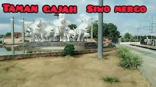 TAMAN GAJAH SIWO MERGO LAMPUNG TENGAN SANGAT CANTIK