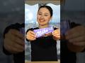 Melting Milka Chocolate On Ice 