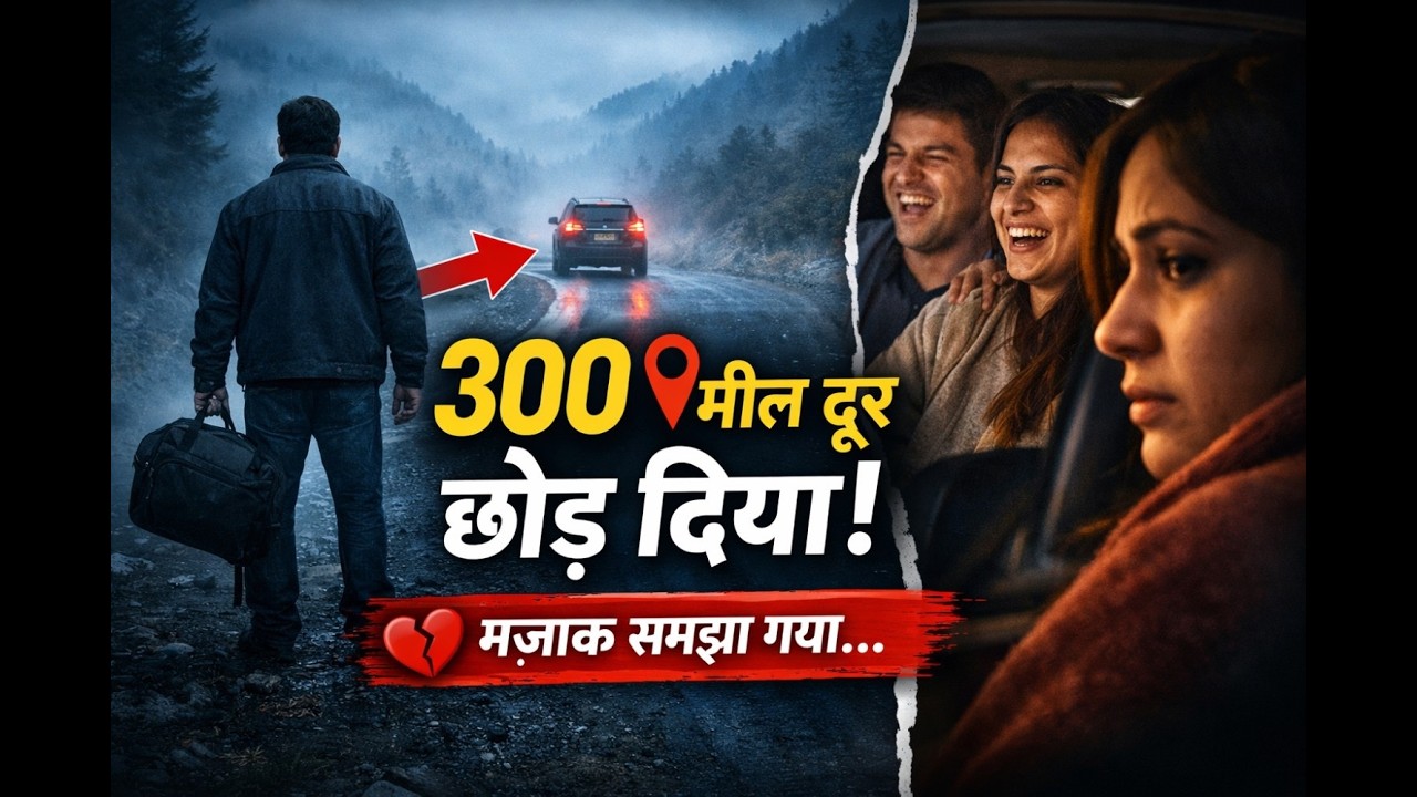 मेरी पत्नी के परिवार ने मुझे 300 मील दूर छोड़ दिया… वो सोच भी नहीं सकते थे कि मैं कभी लौटूँगा नहीं